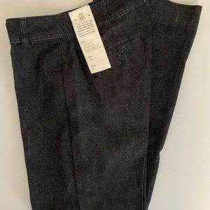 Talbots Jeans, Boot Cut, Size 4 Curvy, Black, NWT